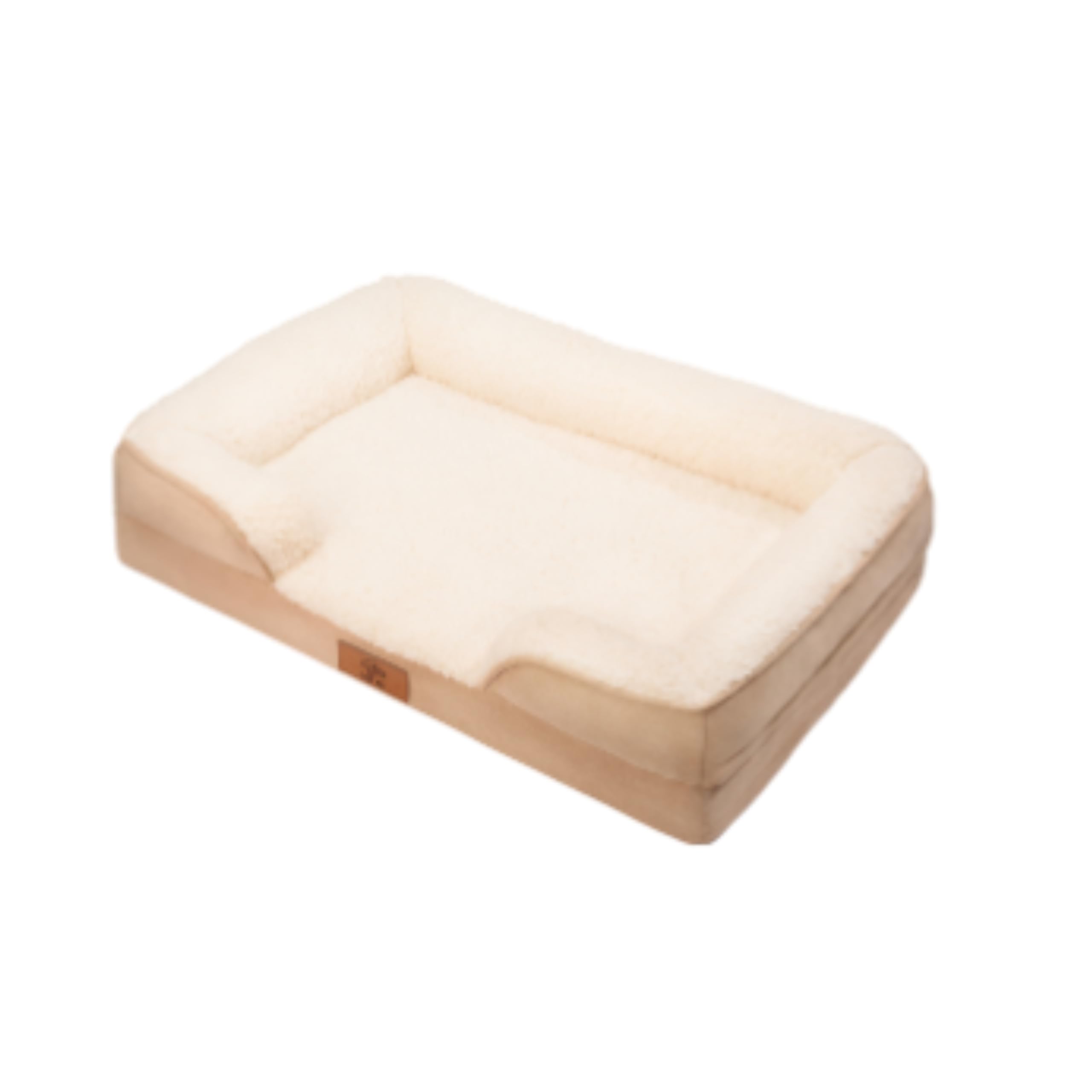 Cuccia Ortopedica per Gatti con Bordi Rialzati – Letto Morbido e Lavabile per Gatto, Materasso memory foam con Fondo Antiscivolo, Fodera Sfoderabile, Cuccia Comfort Premium (SMALL)
