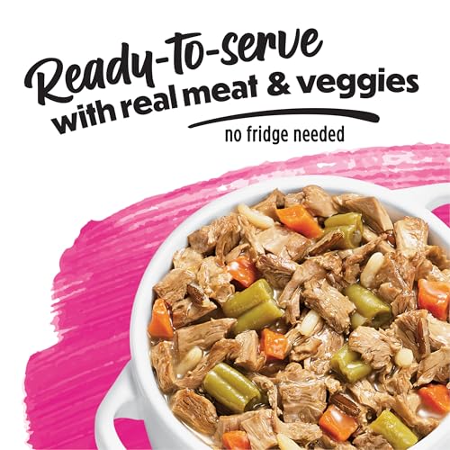 Image of Beneful Purina Dog Food Freshly Prepared Meals Beef and Chicken Medley with Green Beans, Carrots and Wild Rice - 10 oz. Tubs (Pack of 16)