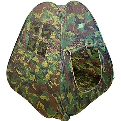 Vokodo Kids Pop Up Camouflage Play Tent Foldable Indoor Outdoor Camping Style Camo Hunting Pretend Play Army Playhouse Boosts Imagination Creative Learning Perfect Toy for Children Boys and Girls Cover
