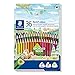 Produktbild STAEDTLER Buntstifte Noris colour, ergonomisches Dreikantformat, rutschfeste Soft-Oberfläche, hohe Bruchfestigkeit, Made form Upcycled Wood, 36 Farbstifte im Kartonetui, 187 CD36