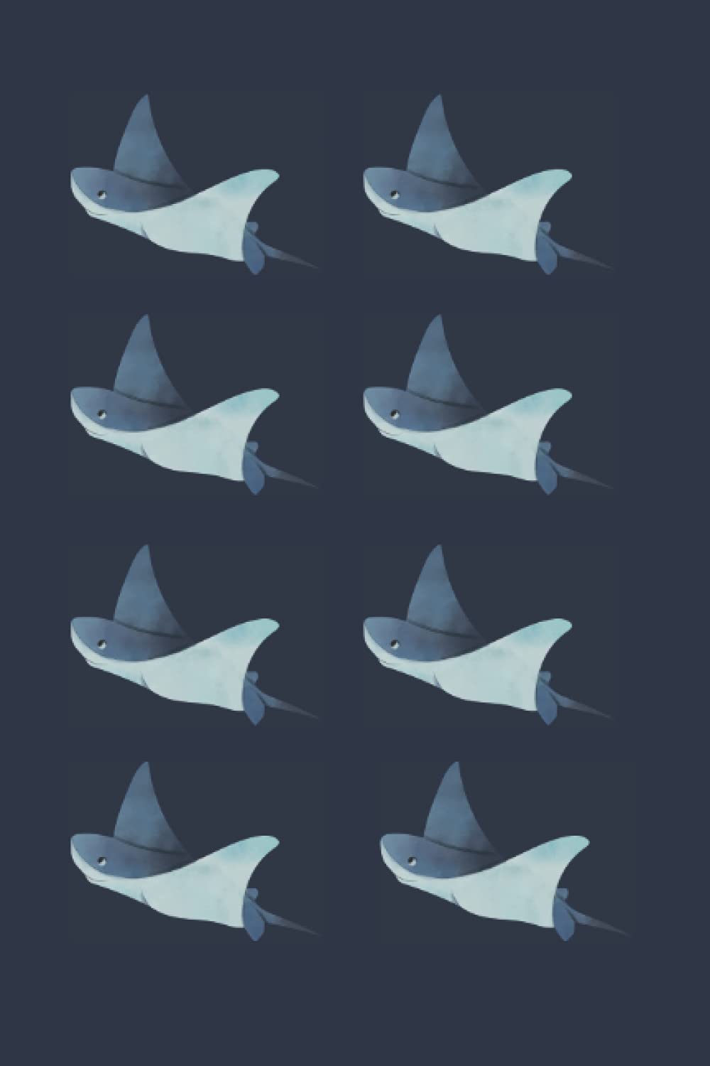 Stingray Notebook: Journal, Diary, Planner
