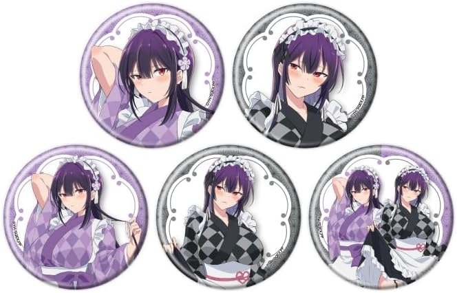 TV Anime Put On, Takamashi-san 01, Illustration, Can Badge Complete Set, Box of 5
