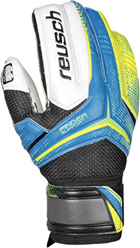 Reusch Soccer Receptor SG Finger Support Goalkeeper Glove, 7, Pair