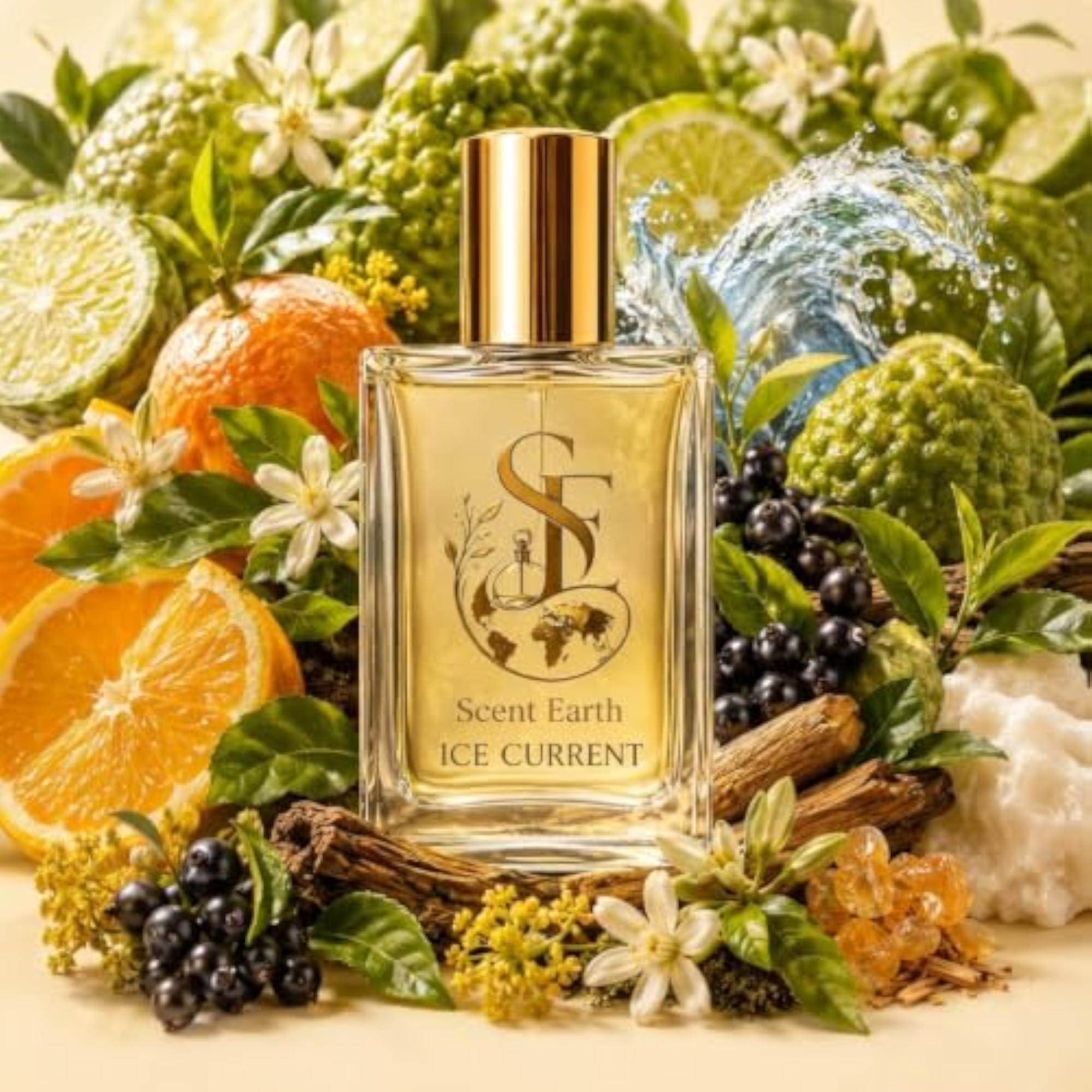 Unisex Ice Current Eau de Parfum, Luxury Fragrance