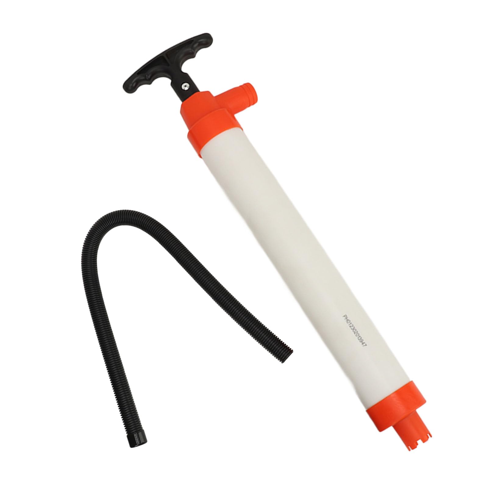 Bomba de Achique Manual Bomba de Agua Portátil para Yates, Barcos de Pesca, Lanchas Rápidas (WHITE)