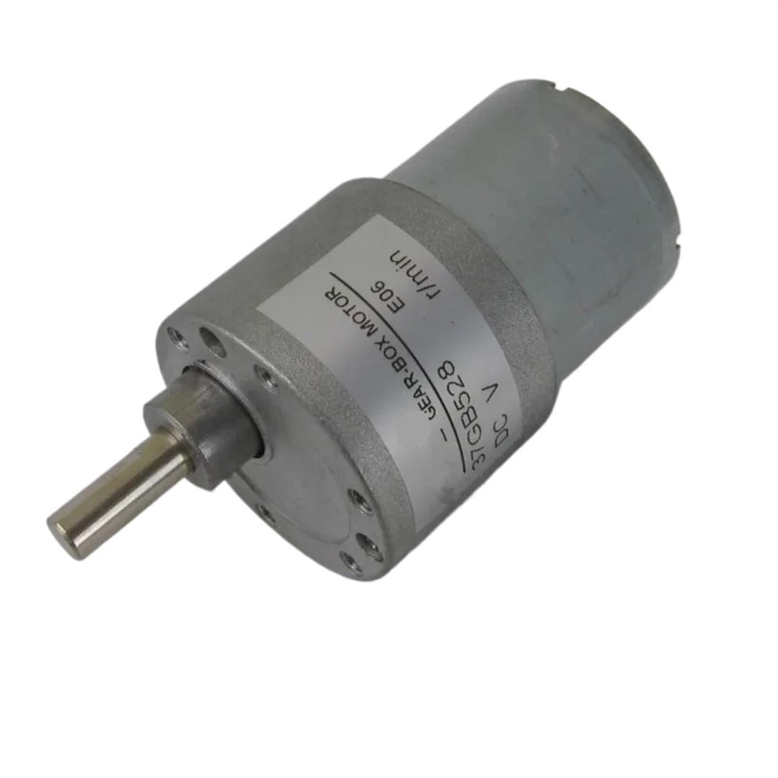 GNQUKEBWH 37GB-528 DC 12V 5.5mm Shaft Dia Electric Gearbox Geared Motor DIY Car Robot .5RPM-400RPM(38RPM)
