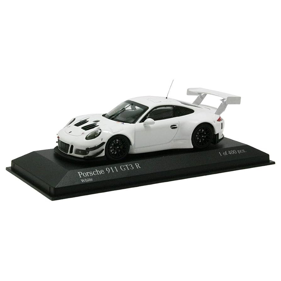 ミニチャンプス ポルシェ 911 GT3 1/43 ミニカー ホワイト ミニカーショップグローバル - 1/43 ミニチャンプス ポルシェ