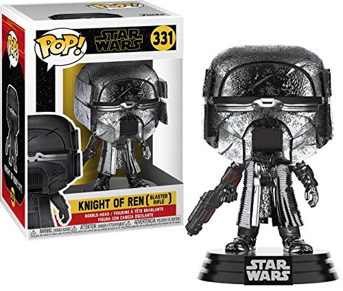 Funko - Pop! Star Wars The Rise of Skywalker - KOR Blaster (Hematite Chrome) Figura Coleccionable, Multicolor (47241)