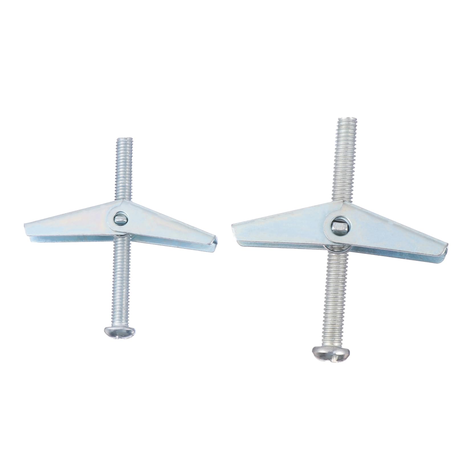 SOLUSTRE Professional Groove Screws Self-Tapping Drywall Anchors Set Carbon Steel Expansion Bolts