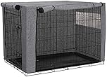 Chengsan Durable Windproof Dog Crate Cover for Metal Crate Indoor Outdoor Protection