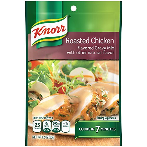 Knorr Roasted Chicken Gravy Mix, 1.2Ounce Packages (Pack