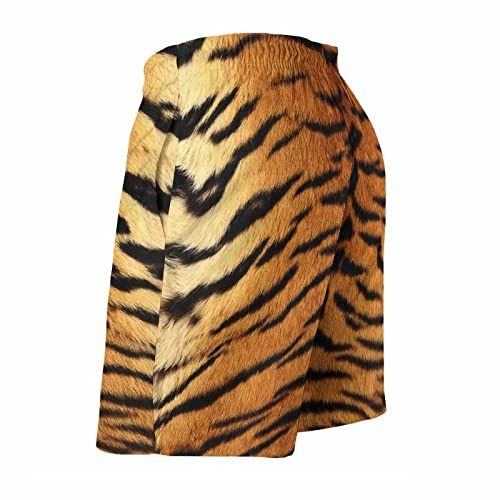 Men's Swim Trunks Bathing Suits Funny Tiger Print Quick Dry Board Shorts4