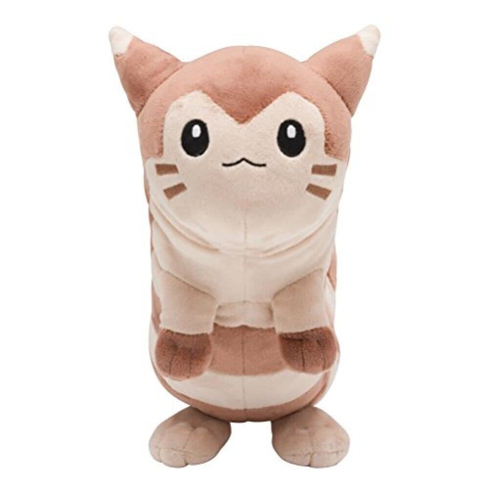 Tinuan New Adjustable Furret Plush Toy Brown Shiny Furret Soft Stuffed Animals Doll for Children Gifts 17 Inch Long (Brown furret) - Brown Furret