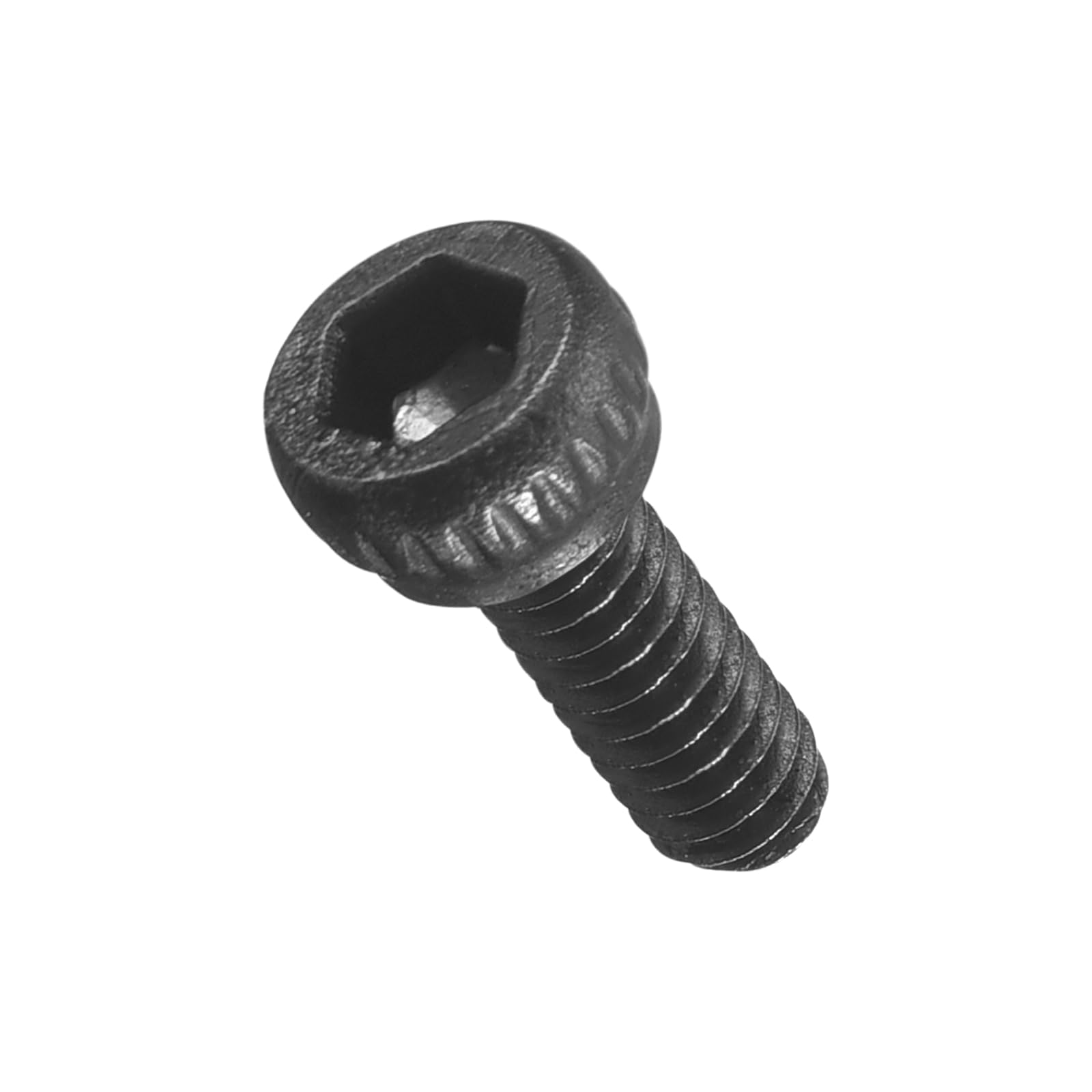METALLIXITY Socket Head Cap Screws(M1.4-0.3x4mm)50Pcs, Carbon Steel Allen Socket Drive DIN912/ISO4762 Metric Oxide
