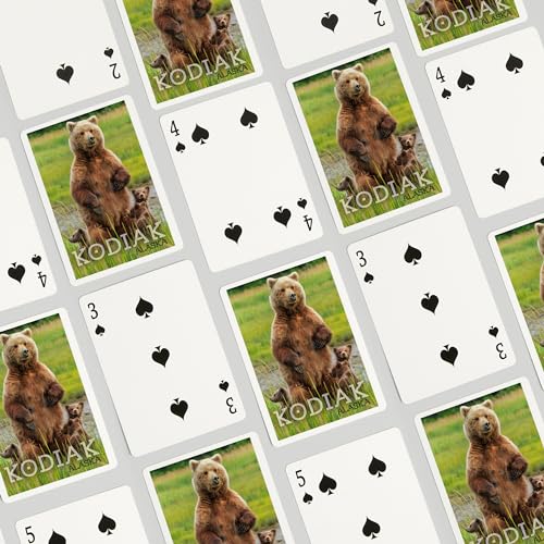 Baraja de Poker Kodiak Alaska con 52 Cartas miniatura 4