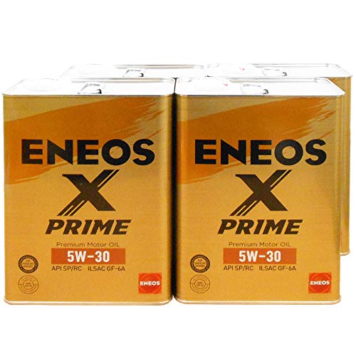 ENEOS X PRIME エンジンオイル 5W-30 SP/RC GF-6A 4L×4缶