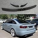 Sinoyer Heckspoiler Hinten Kofferraum Fenster Dach Spoiler Dachspoiler für Audi A6 C6 2005-2011 Auto Karosserie Styling Außen Zubehör Sinoyer Heckspoiler Hinten Kofferraum Fenster Dach Spoiler Dachspoiler für Audi A6 C6 2005-2011 Auto Karosserie Styling Außen Zubehör