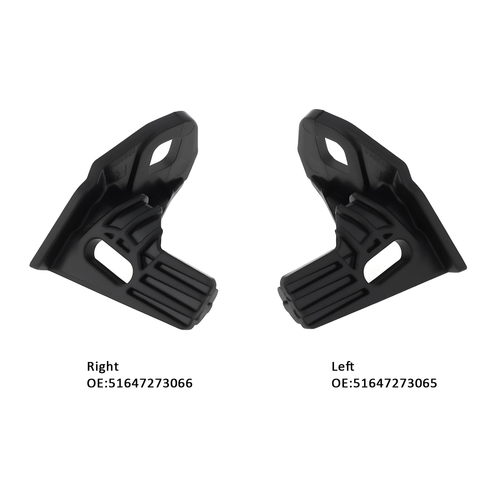 SG Store Un paio di supporti per fari auto sinistro destro 51647273065, 51647273066 Compatibile con BMW F20 F21 F22 F87