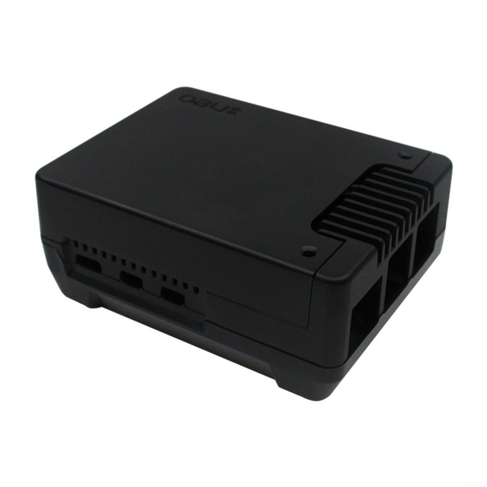 Argon NEO 5 M2 NVMe Custodia in lega di alluminio per Raspberry Pi 5 con dissipatore di calore integrato e supporto PCIE, nero, ideale per espansione avanzata di archiviazione (A)