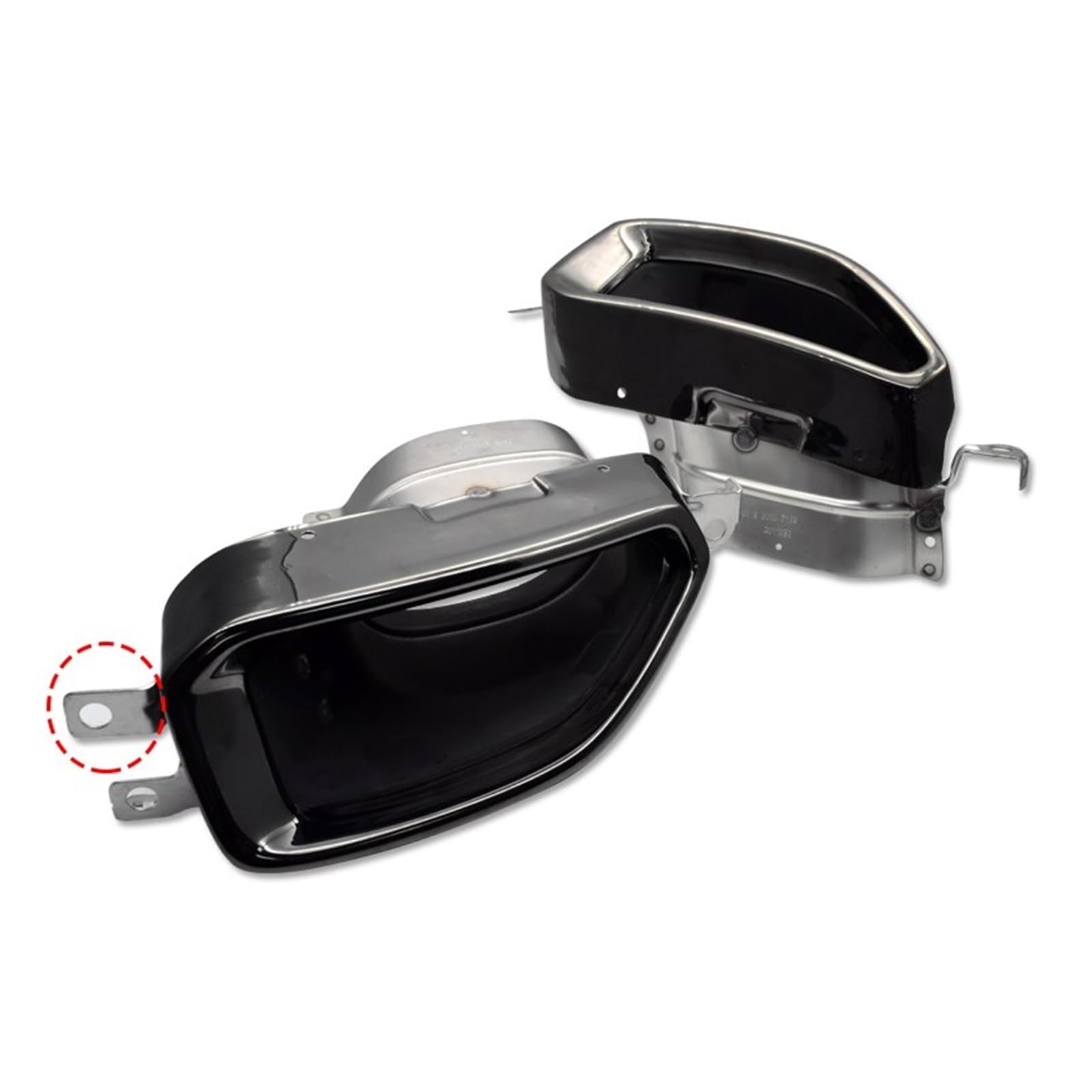 Terminale Di Scarico Per BMW Serie 3 G20 G21 (2020+) - Copertura In Acciaio Inox, Design Elegante, Facile Montaggio