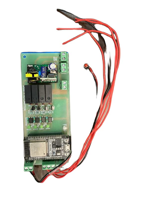 SmartX || WiFi 4 Switch Module || Home Automation || Smart Home || Mobile App Control || Voice Control Using Alexa or Google Home || Allows Manual Switch Control UsingTraditionalSwitches || Retro Fit