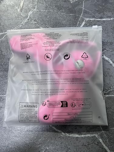 LAOYEFACAI 3 Pieces Animal Ears Headband Set Children's Fancy Dress Headband Animal Headband with Elf Ears and Gloves Soft Elastic Children's Costume Accessories for Carnival Halloween (Pink - Image 3