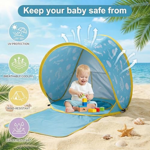 3-in-1 Baby Beach Pool Tent