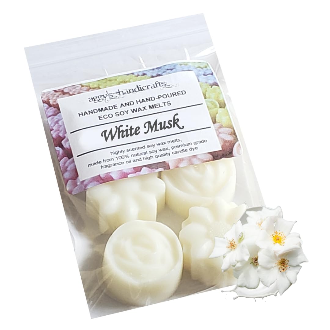 Highly Scented Soy Wax Melts (White Musk)