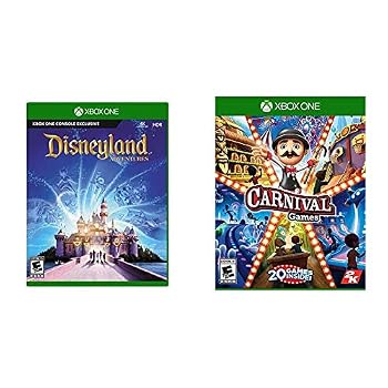 Product Bundle Disneyland Adventures - Xbox One & Carnival Games - Xbox One Book