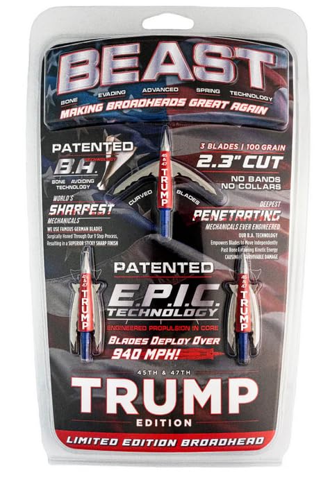 TRUMP Edition Beast Broadheads
