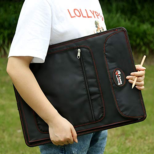 HJYYZ Waterproof Artist Sketch Drawing Board Clip Multi-function Backpack 8K Sketch Clip Pocket