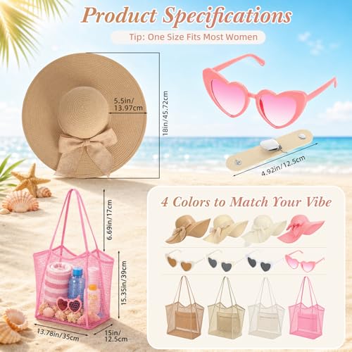 Set Sombrero y Accesorios para Mujer miniatura 2