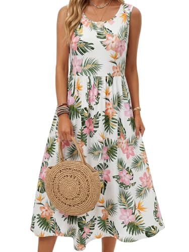 Image of LYANER Women's Floral Print Boho Dress