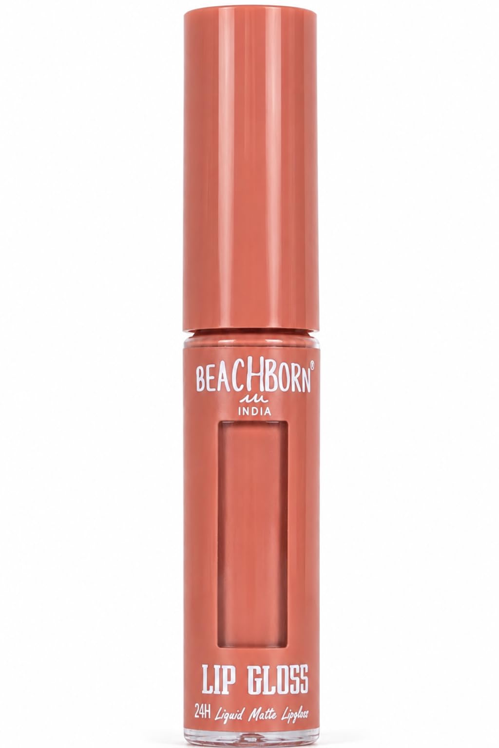 Lip Gloss 24H Liquid Matte Lipgloss | Non-Sticky Lightweight Formula with Smooth Glossy Finish | Long Lasting Hydrating Lip Color for Daily Wear (Soft Peach Nude)-picture-35