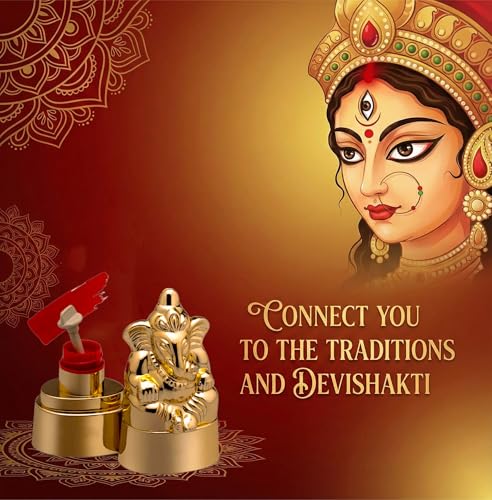 Image of 100% Natural Sindoor Kumkum Powder for Women Puja Tilak Suhaag Sindoor