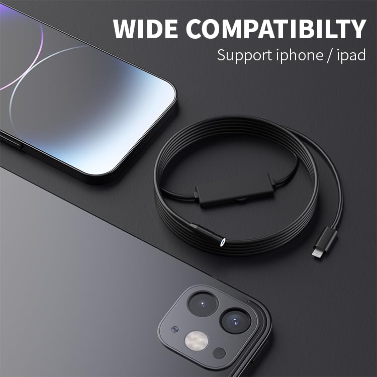スコープ　カメラ Amazon.co.jp: uncgcheng 【1.5M】WiFiエンドスコープカメラ