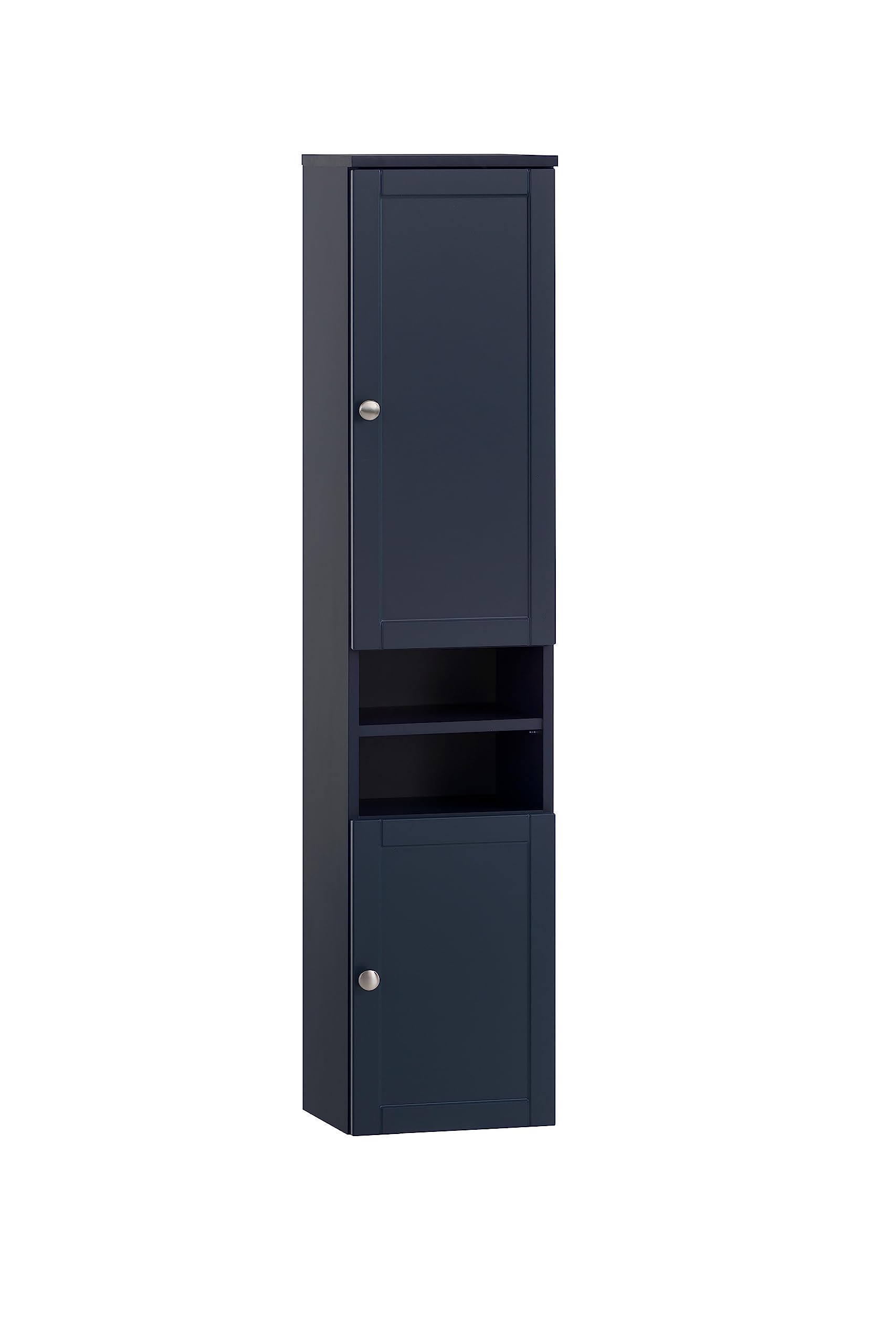 Schildmeyer Jesper - Mobile base lavabo, legno derivato, 60.2 x 32 x 58,5 cm, blu notte