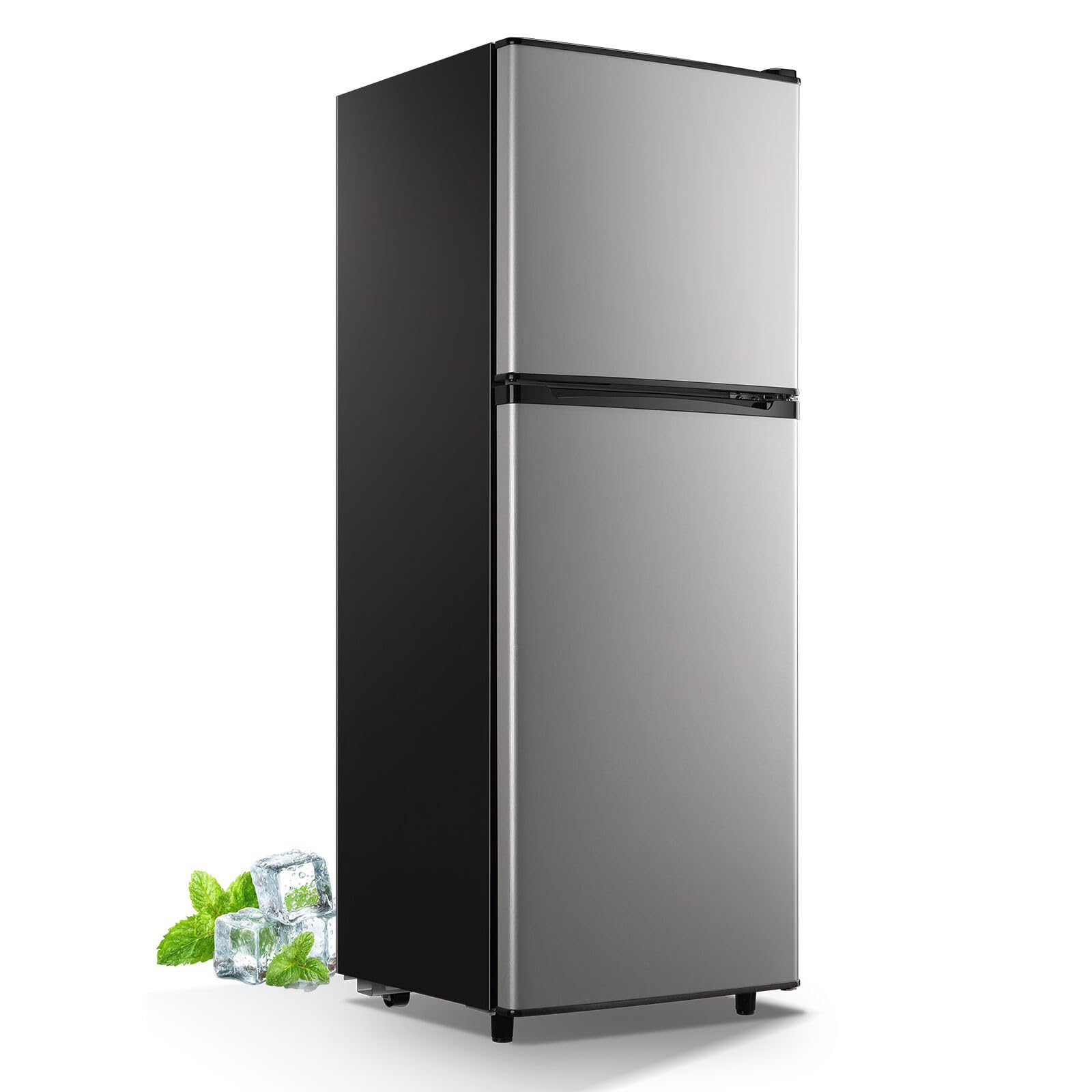 WANAI BCD-142SILVER 5 cu ft Compact Freezer Silver