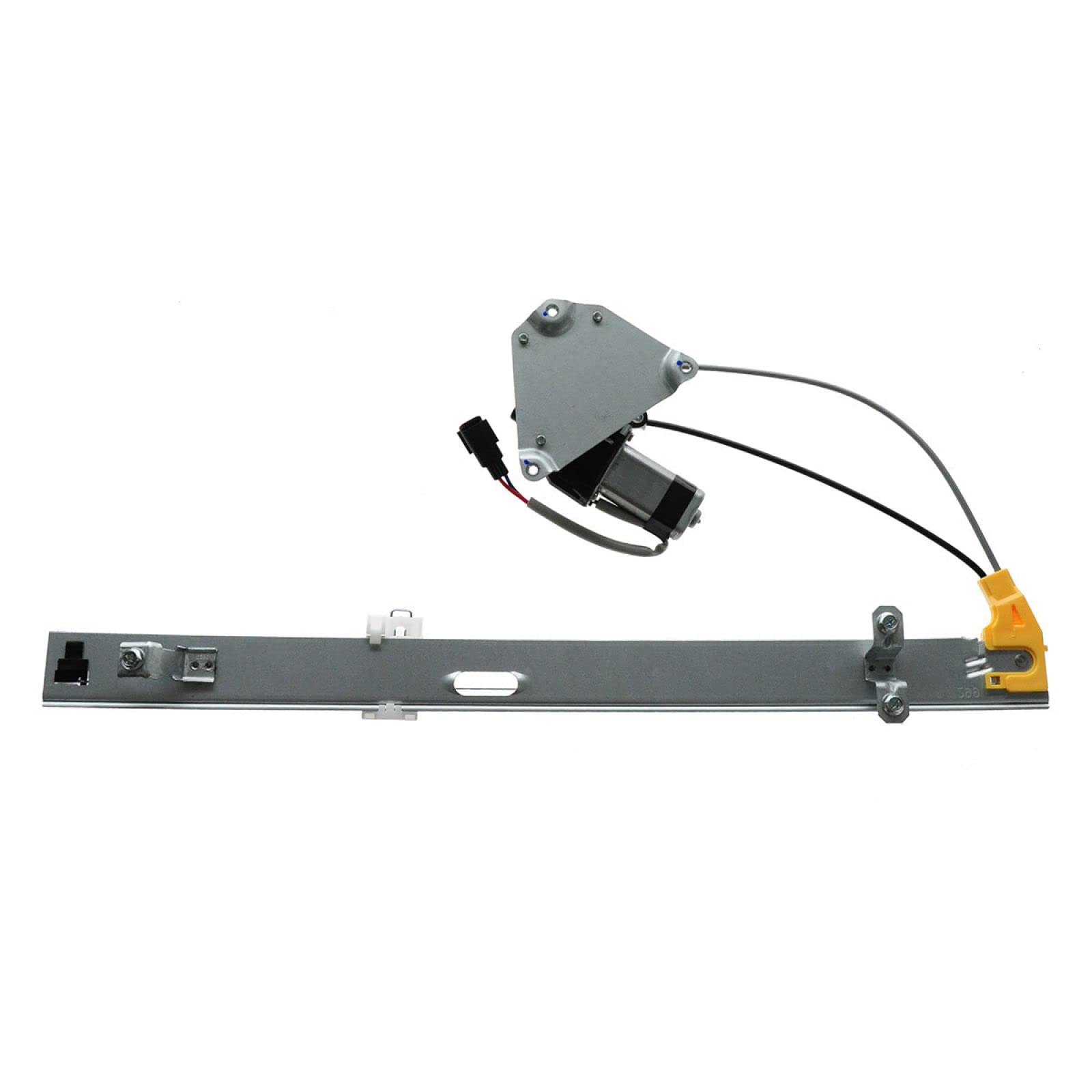 TRQ Rear Right Power Window Regulator &amp; Motor Assembly Passenger Side Compatible with 2002-2007 Jeep Liberty