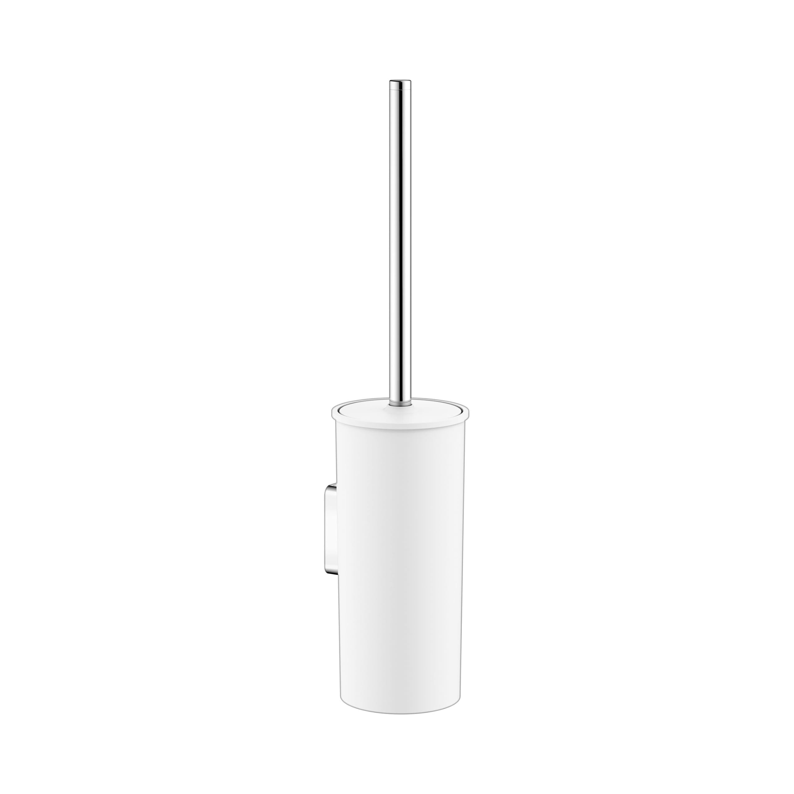 Keuco 12764010100 Moll Toilettenbürstengarnitur, chrom / weiß