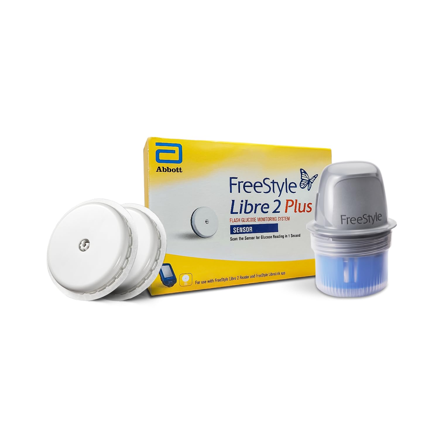 Abbott | FreeStyle Libre 2 Plus Sensor | Real-Time Glucose Alarms Every Minute | Comfortable 15-Day Wear | NFC-Enabled, No Finger Pricks or Scans Required | The #1 CGM Worldwide | Pack of 2-image-21
