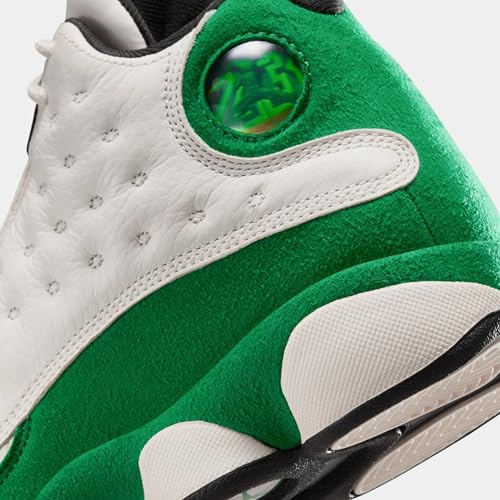Air Jordan 13 Retro Court of Legends Grade School Lifestyle Shoes (Sail/Black/Pine Green)3