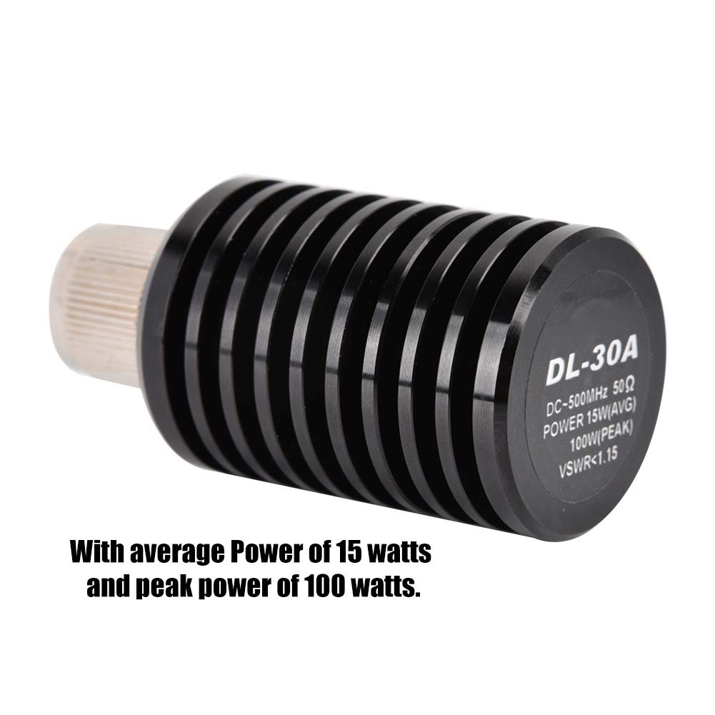 DL-30A Connettore UHF (testa M) 50 ohm 100 W Watt da 0 a 500 MHz 50 ohm Carico fittizio per interfono Carico fittizio Test test SWR METER Test di potenza bidirezionale