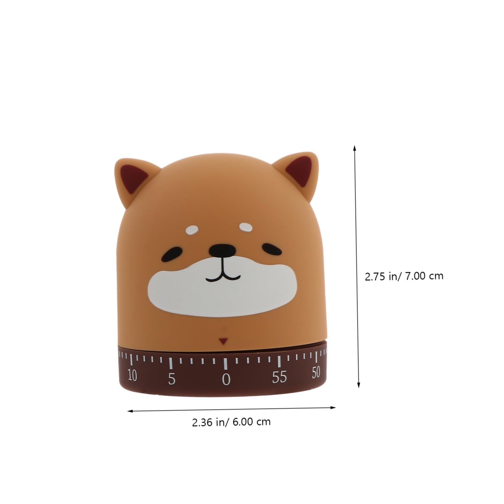ULTECHNOVO 3 Stück Küchenuhr Countdown Uhr Armbanduhr genschenkideen küchenarmatur Kitchen zubehör mechanisch Uhren Karikatur Timer-Küche Ticken Timer für die Küche Backzeit Abs Brown