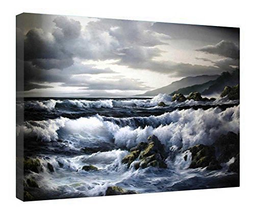 Impression sur toile tendue Dy Ans cadre en bois haute finition