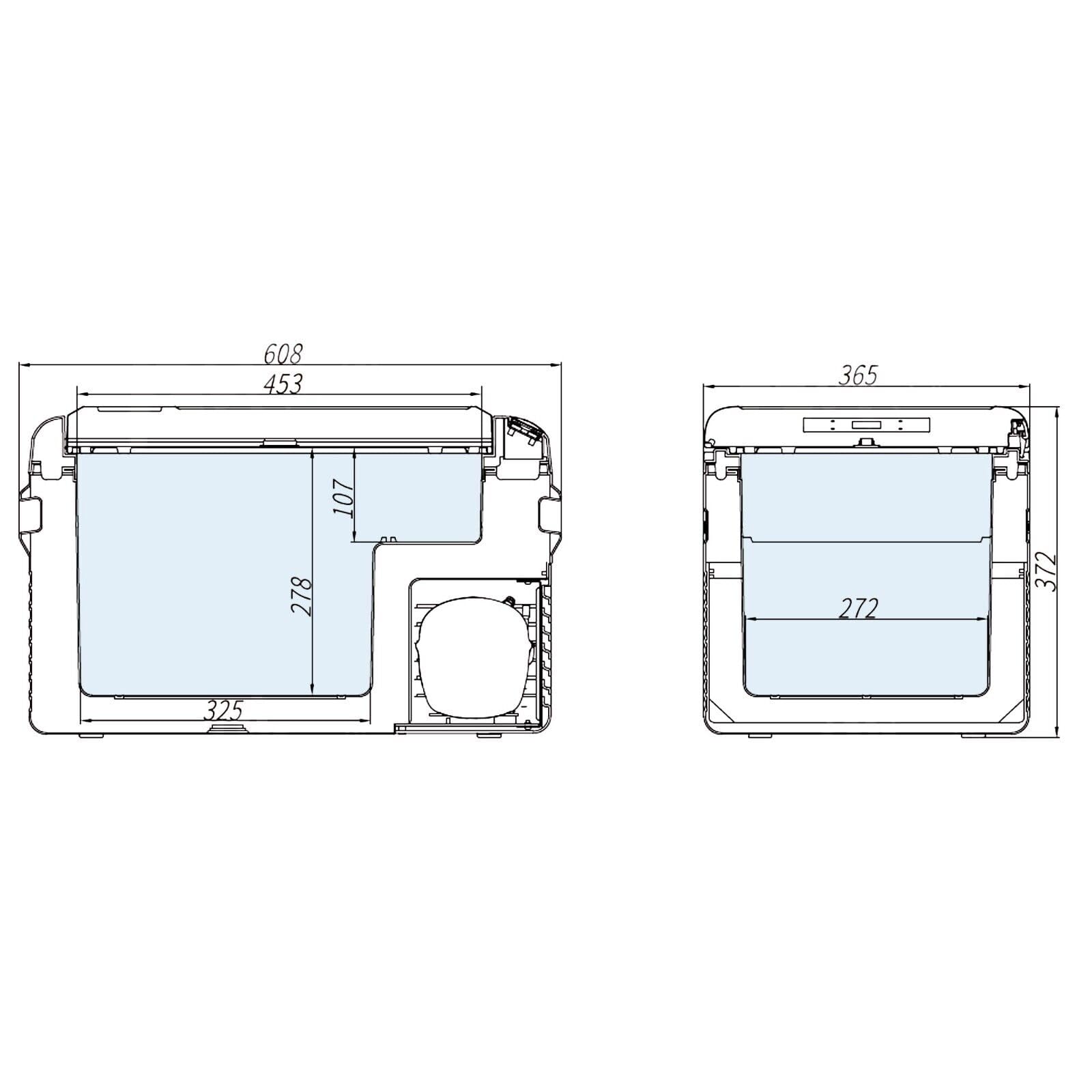 Alpicool CL30 Kompressor Kühlbox 30 L 12/24V & 230V - Tragbare Gefrierbox bis -20°C - Leise, Energieeffizient, für Auto, Camping & LKW