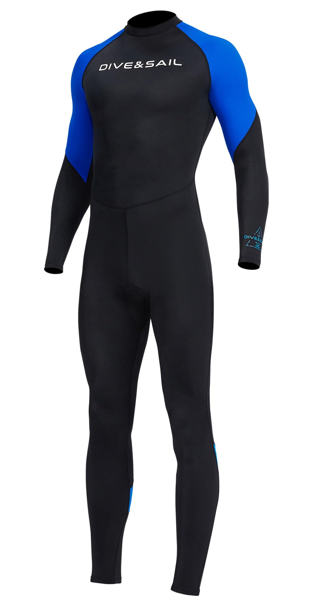 Aivtalk Men's Full Body Dive Skins Long Sleeve Back Zipper Wetsuit UV Sun Protect Cooling Rashguard Surfing Suit