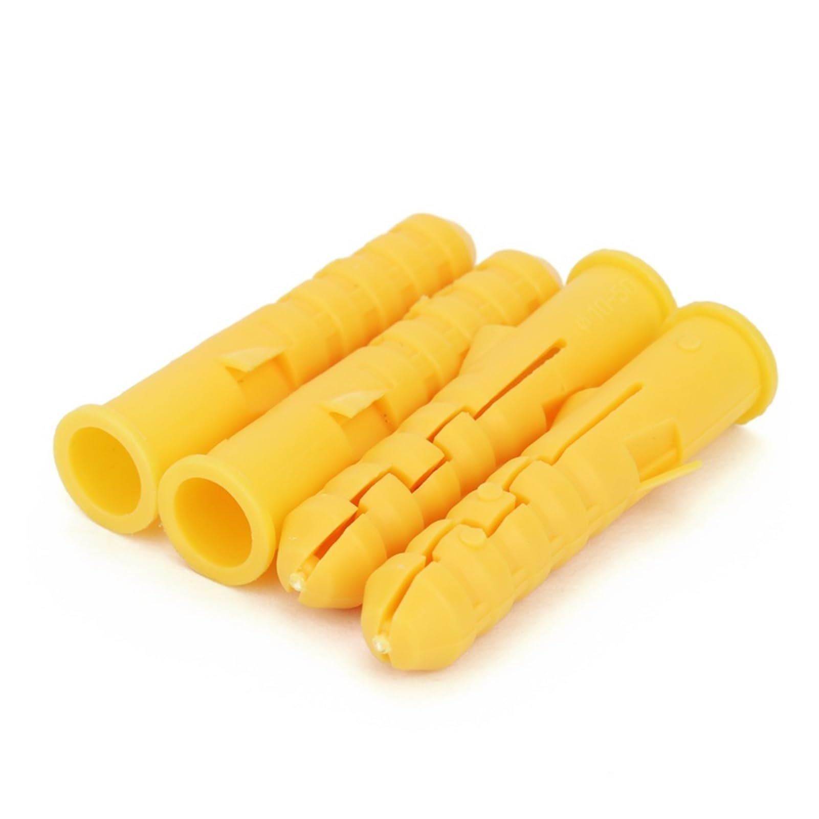 Tornillos de expansión de plástico Anclajes de Expansión Plástico M4-M14 Multicolor 100-200 Uds(White M8 X 40mm,200Pcs)