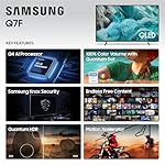 SAMSUNG 55-Inch Class QLED Q7F Series Samsung Vision AI Smart TV (2025 Model, 55Q7F) Quantum HDR, Object Tracking Sound Lite, Q4 AI Gen1 Processor, 4K upscaling, Gaming Hub, Alexa Built-in - Image 3