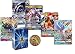 5 Pokemon Card Lot All Legendary GX Ultra RARES! NO Duplication! 1 Random Pokemon Coin! Includes Golden Groundhog Deck Box!